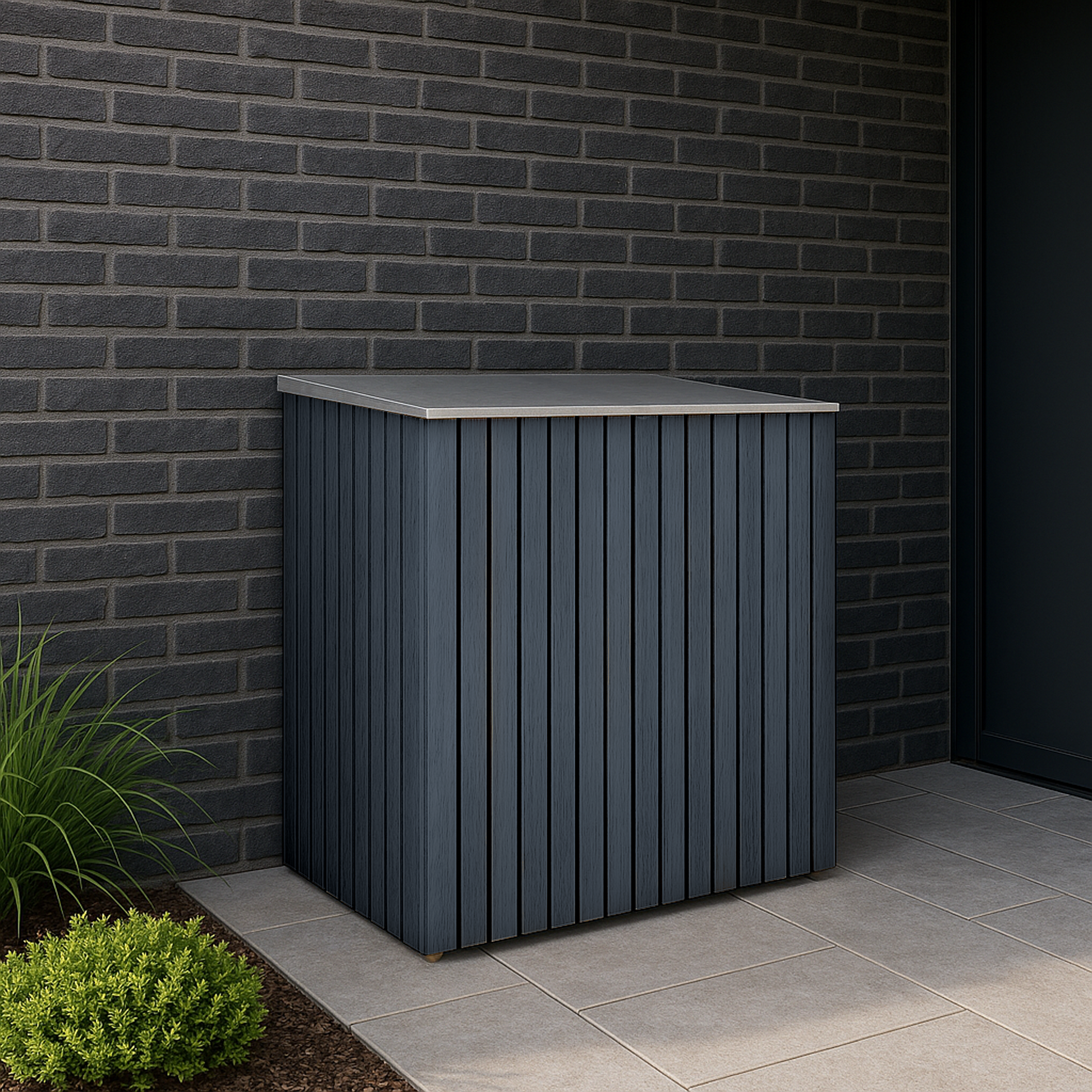 Double Wheelie Bin Storage