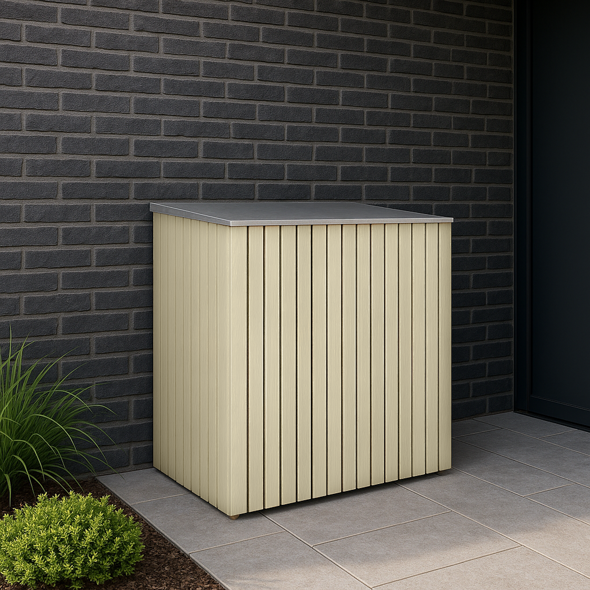 Double Wheelie Bin Storage