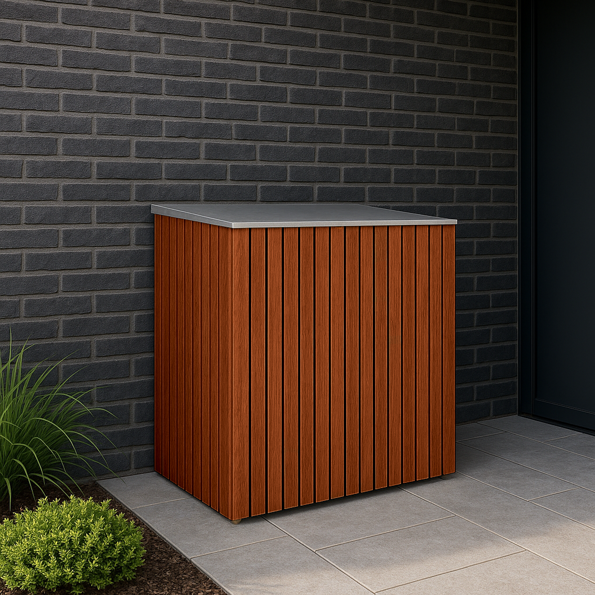 Double Wheelie Bin Storage