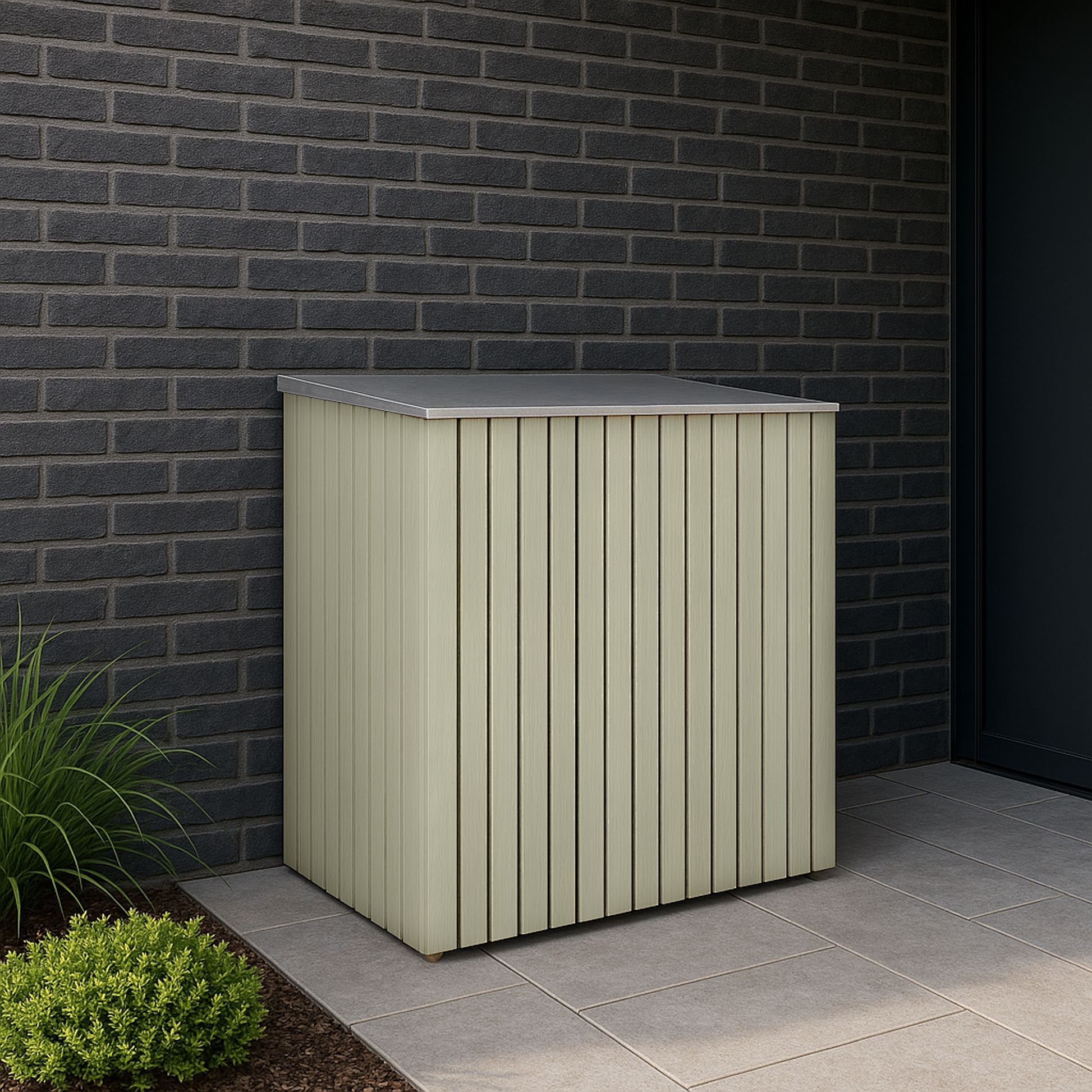 Double Wheelie Bin Storage