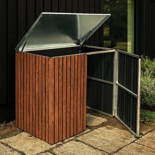 Double Wheelie Bin Storage